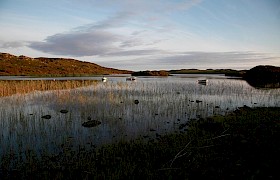 Loch Pottie with boats