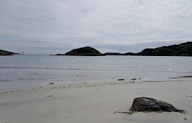 Traigh Ghael coastline