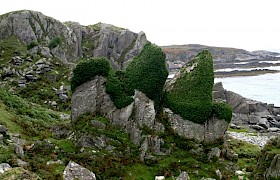 dramatic rocks at Scoor