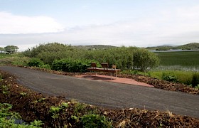 Seating arranged to admire the view